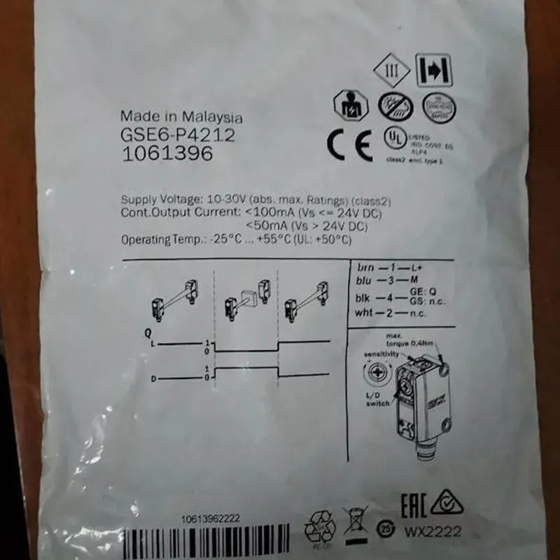 Фотоэлектрический датчик SICK GSE6-P4212 1061396 Photoelectric Sensor