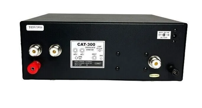 Измерительный инструмент COMET CAT-300 1.8-50MHz 300W Antenna Tuner + Cables + B