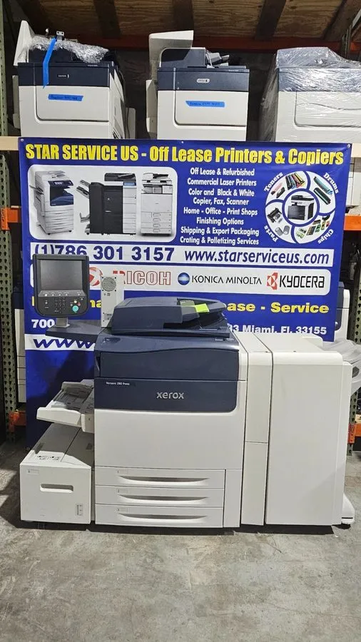 Буклетмейкер Xerox PrimeLink C9070 Color Printer 70 PPM Fiery, Booklet Maker Fin