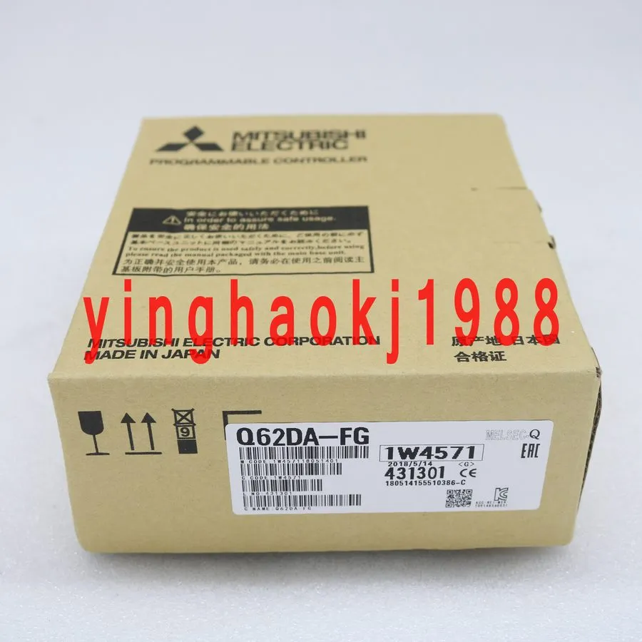 Модуль ввода-вывода MITSUBISHI PLC Q62DA-FG output module One year