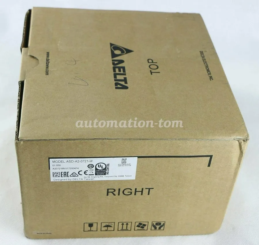 Сервопривод DELTA ASD-A2-0721-M AC SERVO DRIVE 750W 220V