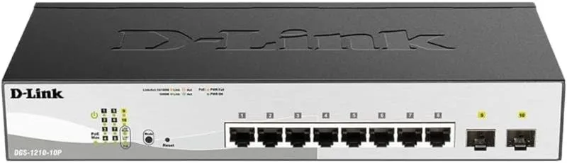 Коммутатор D LINK DGS-1210-10