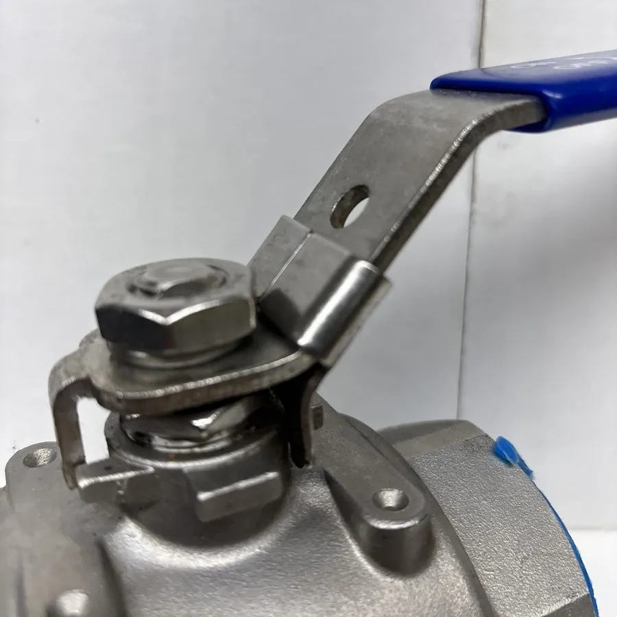 Клапан Dixon SSLBV200 Stainless Steel 316 Ball Valve Locking Handle 2" NPT 1000 — фото лота 2