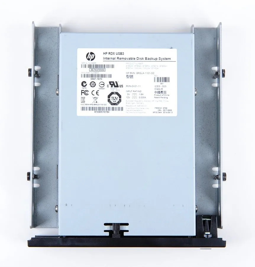 Накопитель RDX HP BRSLA-1101-DC RDX B7B62A USB3 Internal Removable Disk Backup S
