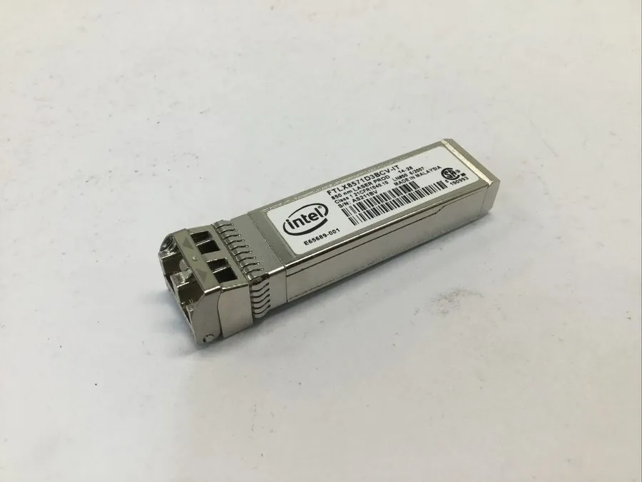 Трансивер Intel 10G 850nm 300M SFP+ Optical Transceiver Dell FTLX8571D3BCV-IT E6