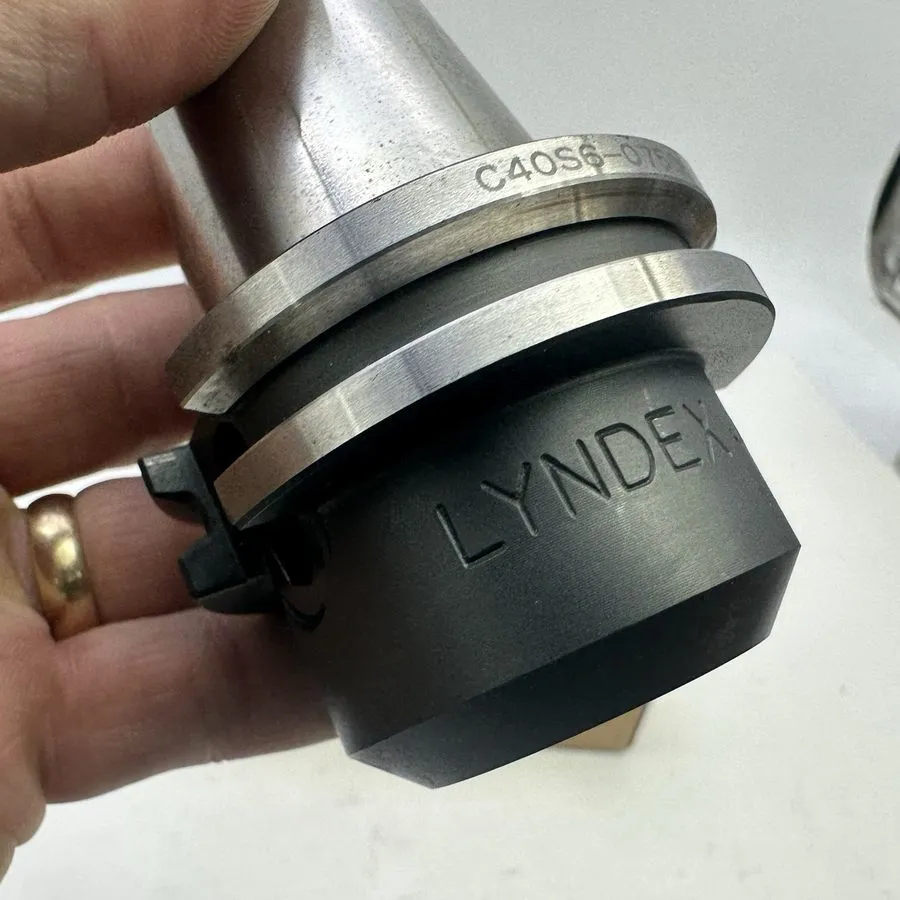 Режущий инструмент LYNDEX CAT40 3/4” I.D. SOLID END MILL TOOL HOLDER C40S6-0750 