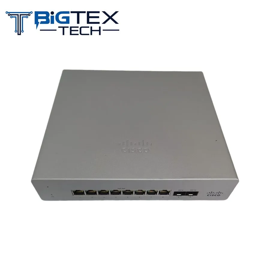 Коммутатор Cisco Meraki MS120-8FP 8-Port PoE Ethernet Switch with Power Cord