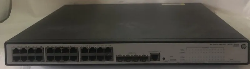Коммутатор HP ProCurve V1910-24G-PoE 24-Port Network Switch- JE007A