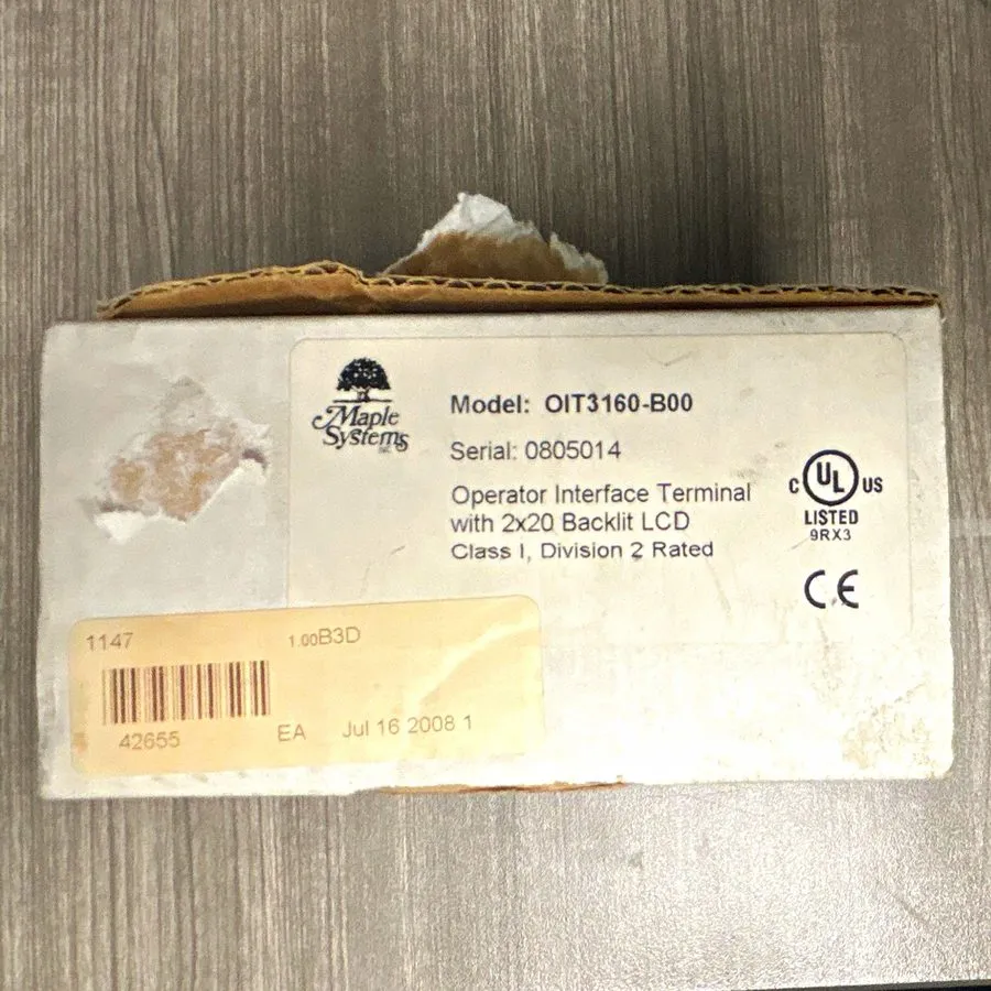 Панель оператора Maple Systems Oit3160-B00 Hmi Keypad Operator Panel Human Machi