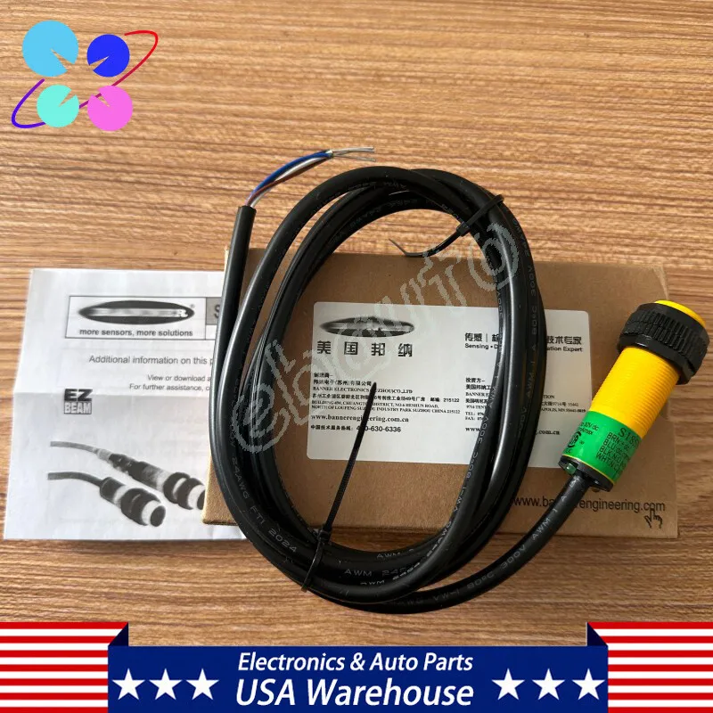 Фотоэлектрический датчик Banner S18SN6D Photoelectric Sensor 10-30VDC 150mA max
