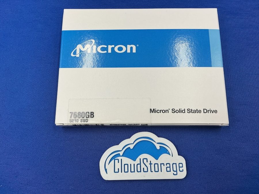 SSD-накопитель Micron 5210 ION 7.68TB SATA 6Gb/s QLC 2.5" Enterprise SSD MTFDDAK