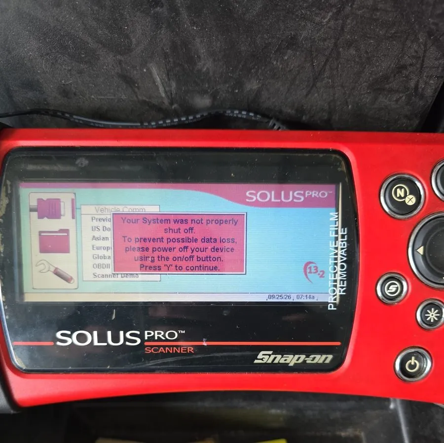 Диагностический сканер Snap-On Solus Pro Scanner EESC316 Diagnostic Tool Parts O — фото лота 1