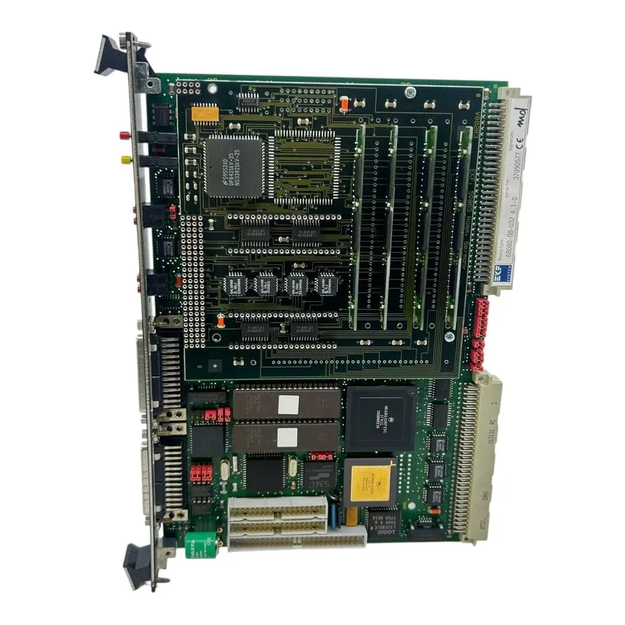 Промышленный компьютер EKF System CPU Card 68080-08-U32 4.1-0 VME Bus Industrial — фото лота 2