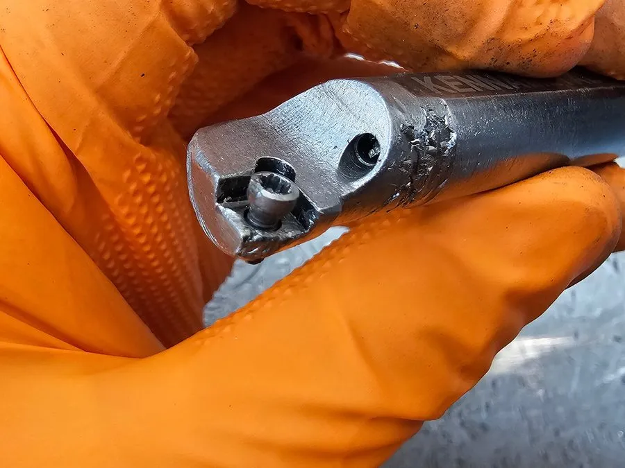 Режущий инструмент Kennametal 1/2" Ø 5-1/4" OAL Boring Bar A08-RSCLPR2 CPMT 21.5