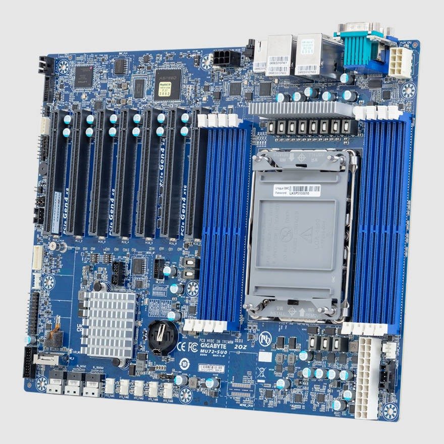Сервер Gigabyte MU72-SU0 C621A + Intel xeon gold 6314U 32 core 2.3G server CPU L