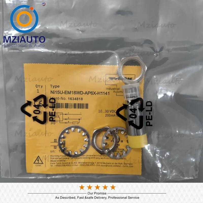 Датчик приближения Turck Proximity Sensor Switch Ni15U-EM18WD-AP6X-H1141