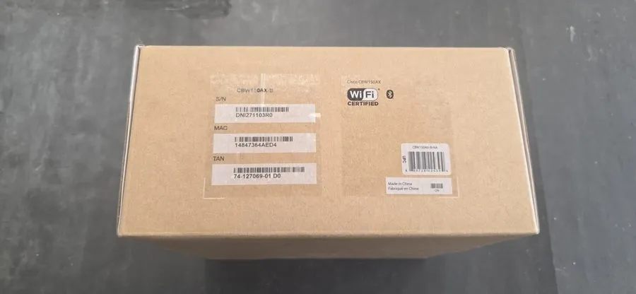 Точка доступа Wi-Fi Cisco CBW150AX-B-NA 150AX Gigabit Wireless Access Point Dual — фото лота 1