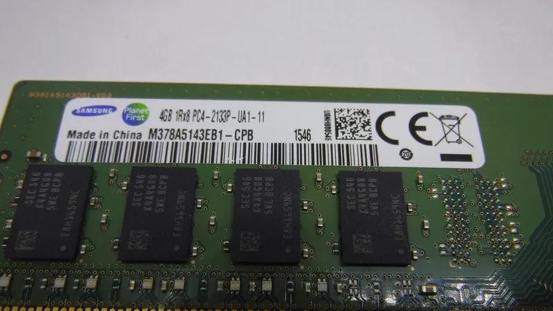 Модуль памяти Samsung 4GB RAM PC4-17000 DDR4-2133P M378A5143EB1-CPB