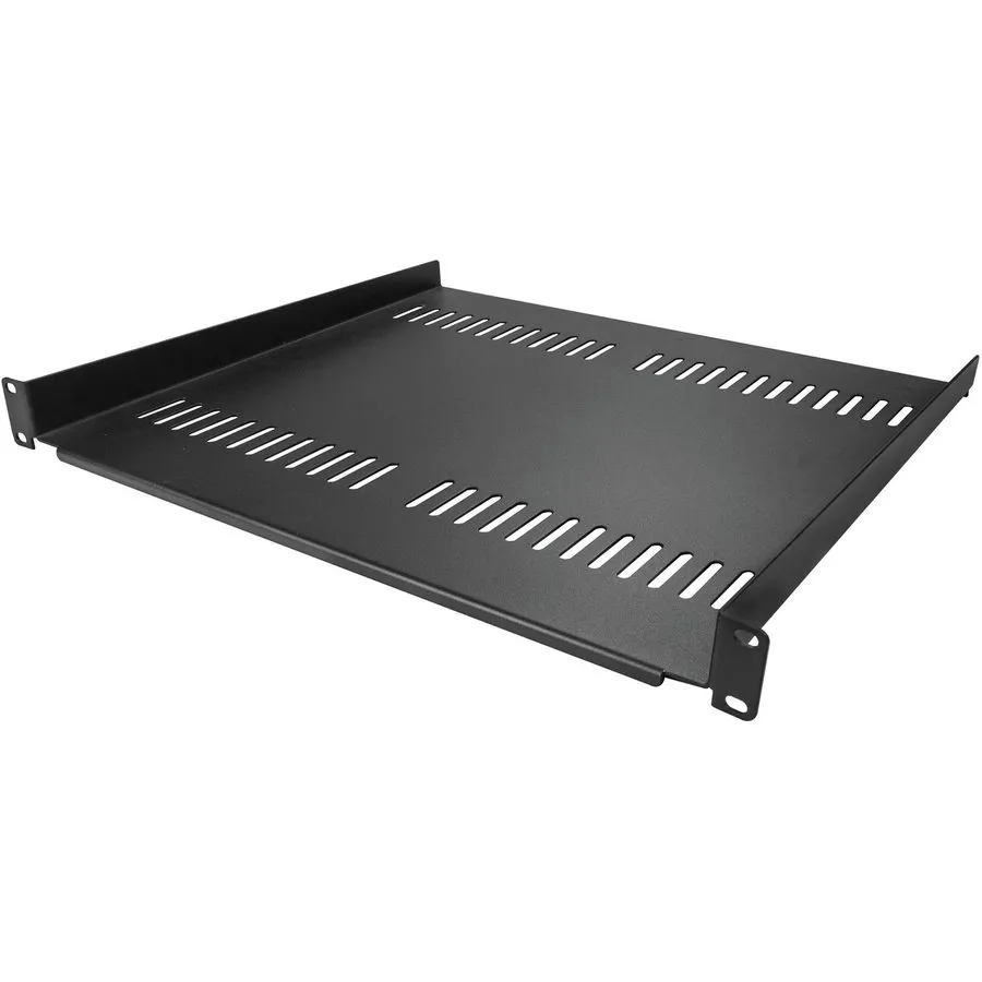 Стойка/шкаф StarTech Vented 1U Rack Shelf 16in Deep 1U Rack Mount Shelf (cabshel — фото лота 1