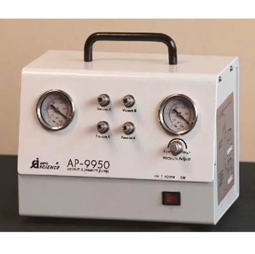 Насос 220V Handheld Lab Oil Free Diaphragm Vacuum Pump AP-9950 50L/M Pressure Ad