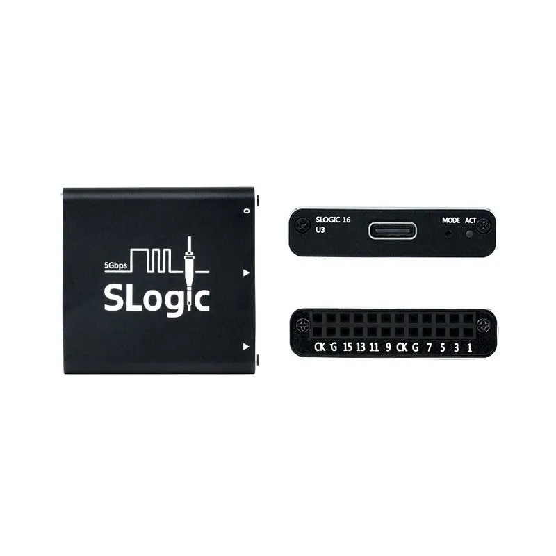 Логический анализатор Sipeed SLogic16U3 Mini 16CH High Speed USB3.0 Logic Analyz — фото лота 2