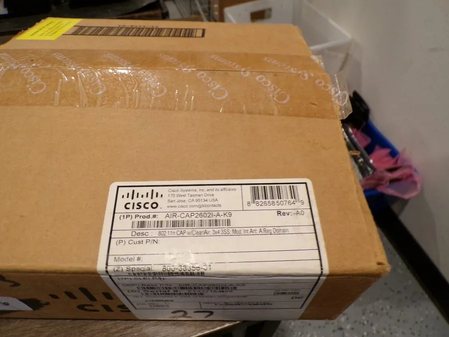 Точка доступа Wi-Fi Cisco AIR-CAP2602I-A-K9 802.11n Wi-Fi Access Point Hotspot 4