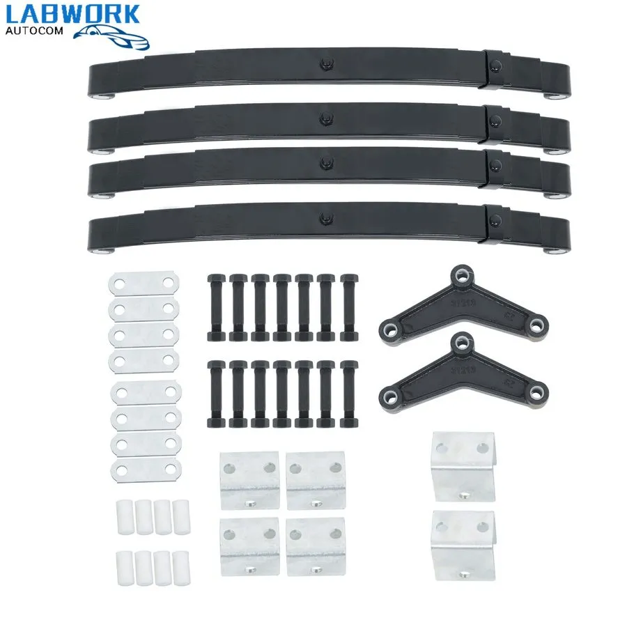Складское оборудование 3500lb 6 Leaf Springs 7000lb Single Trailer Axle Suspensi