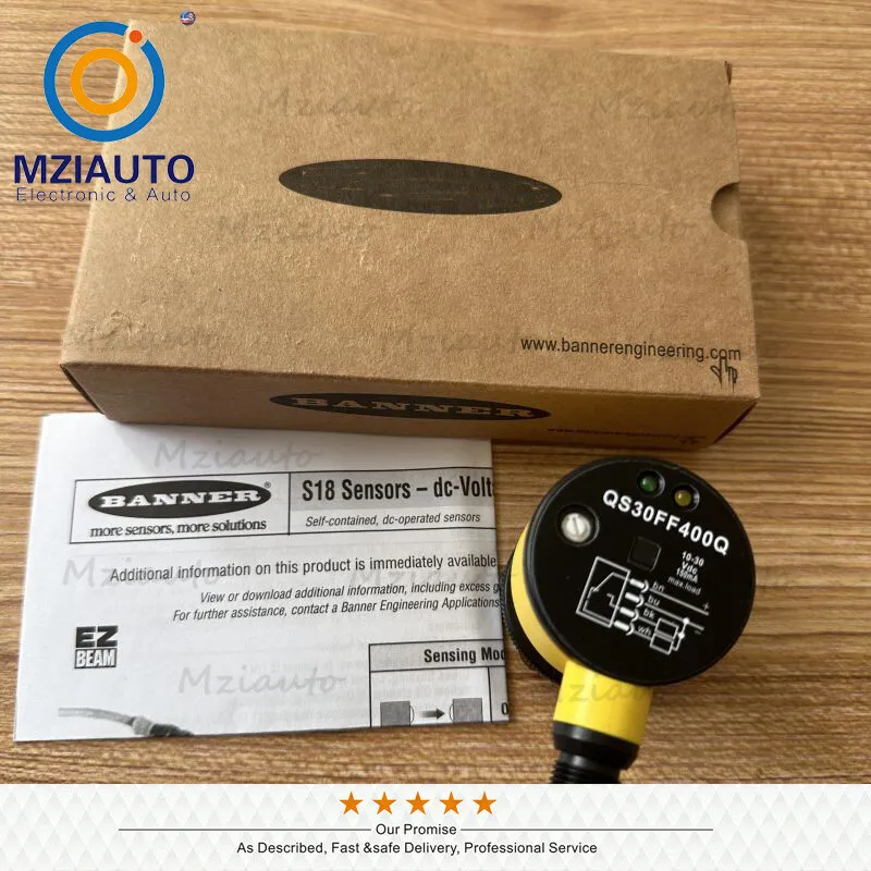 Фотоэлектрический датчик Banner QS30FF400Q Photoelectric switch sensor