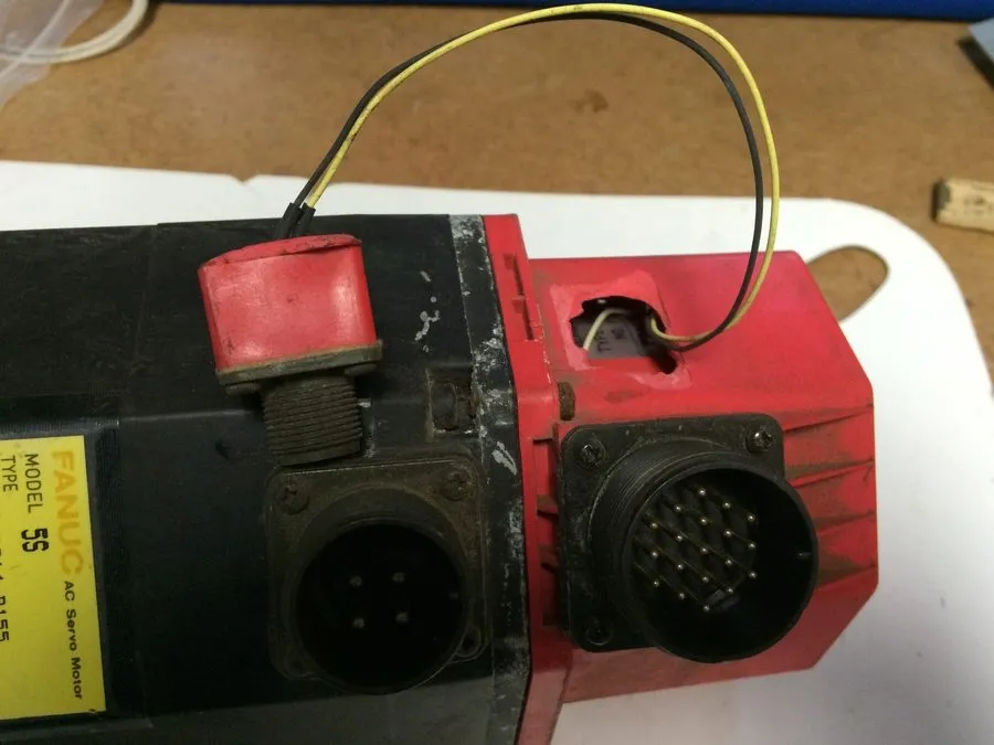 Серводвигатель FANUC 5S AC Servo Motor A06B-0314-B155 C078M1721 — фото лота 1