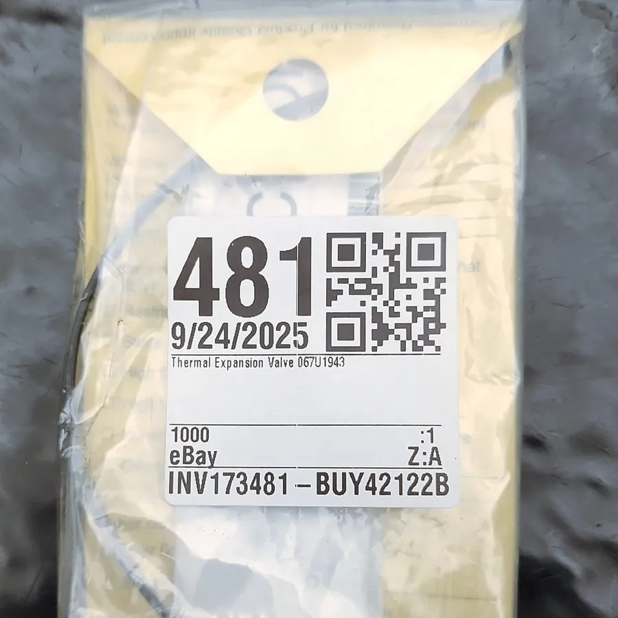 Расширительный вентиль Danfoss 067U1943 TE5 Thermal Expansion Valve+TXV+HVAC+AC+ — фото лота 1