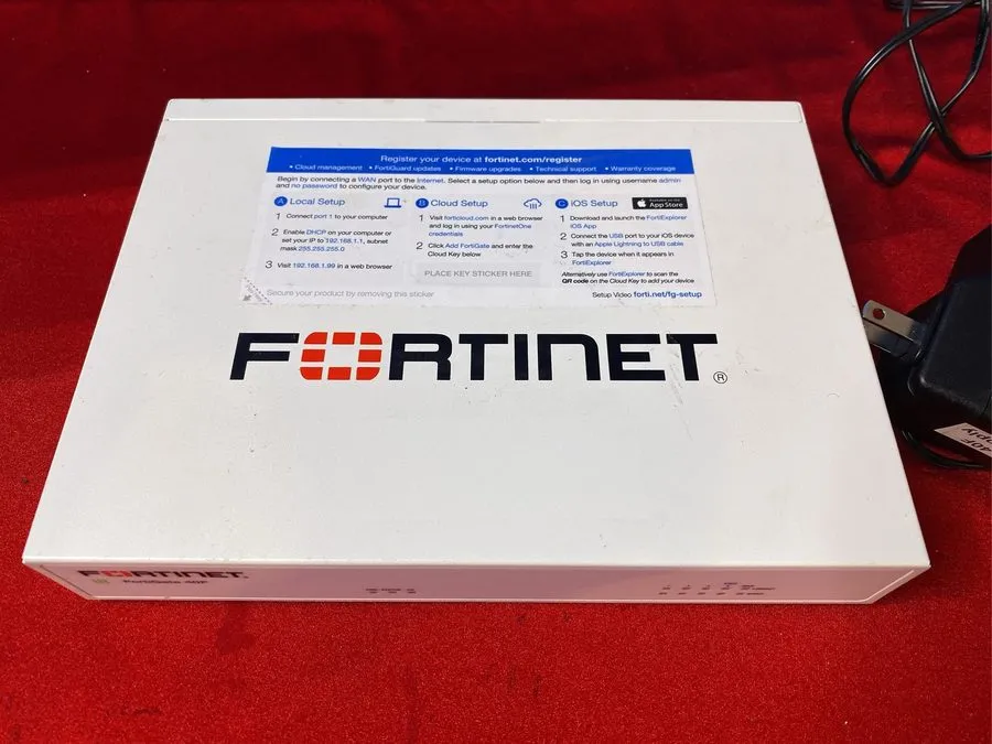 Межсетевой экран Fortinet FortiGate 40F FG-40F Enterprise Firewall Security Appl — фото лота 1