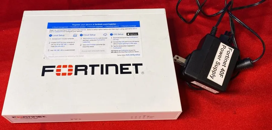 Межсетевой экран Fortinet FortiGate 40F FG-40F Enterprise Firewall Security Appl — фото лота 2