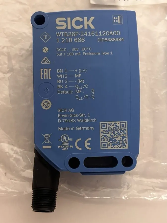 Фотоэлектрический датчик SICK WTB26P-24161120A00 Photoelectric Sensor Pair with  — фото лота 1