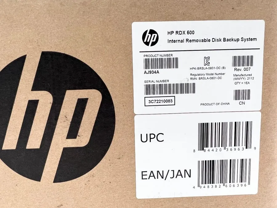 СХД HP StorageWorks RDX500 Internal USB Removable Disk Backup System AJ934A