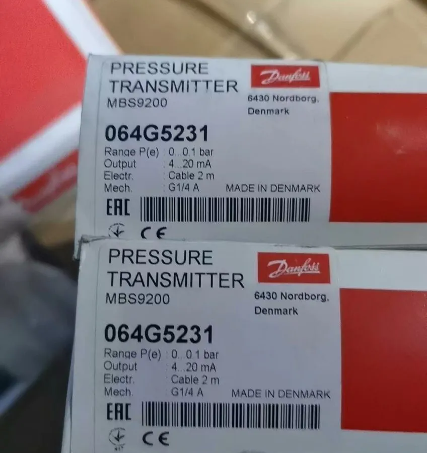 Датчик давления 1pc MBS9200 064G5231 PRESSURE TRANSMITTER #VOJ5 CH