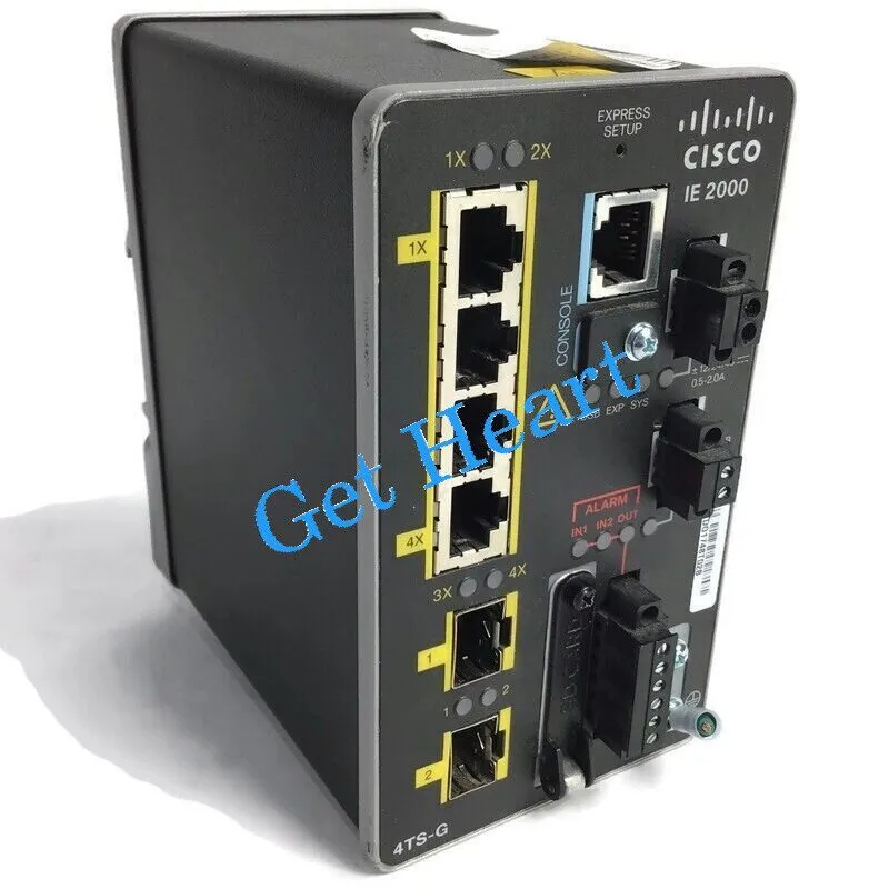 Коммутатор Cisco IE-2000-4TS-G-L V01 Industrial Ethernet Switch 2x Gigabit SFP 1