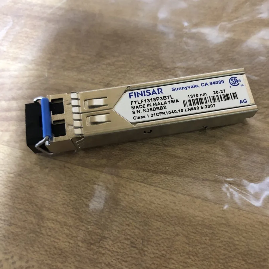 Трансивер Finisar FTLF1318P3BTL 1.25 Gb/s SFP-LX 1310nm 10km SMF transceiver