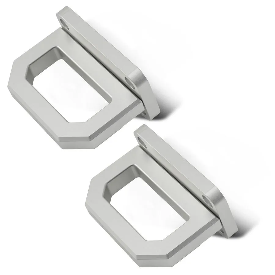 Такелажная скоба Pair D-Ring Shackle Front Hitch для Ram 2500/3500 2003-2018 Alu — фото лота 1
