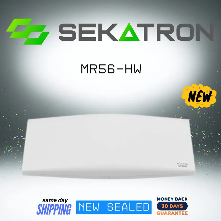 Точка доступа Wi-Fi Meraki MR56-HW Wireless Access Point Wi-Fi 6 Cloud-Managed G