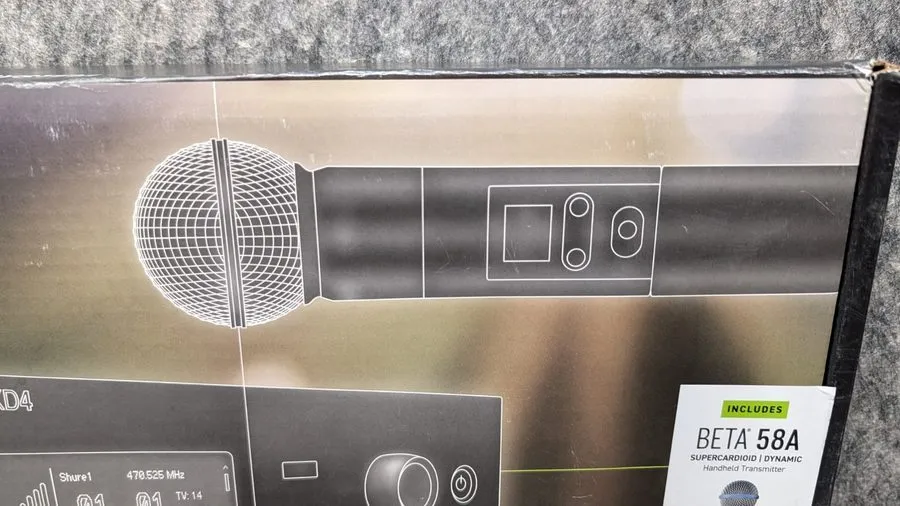 Микрофон Shure BETA58A Super-Cardioid Handheld Dynamic Microphone BETA 58A