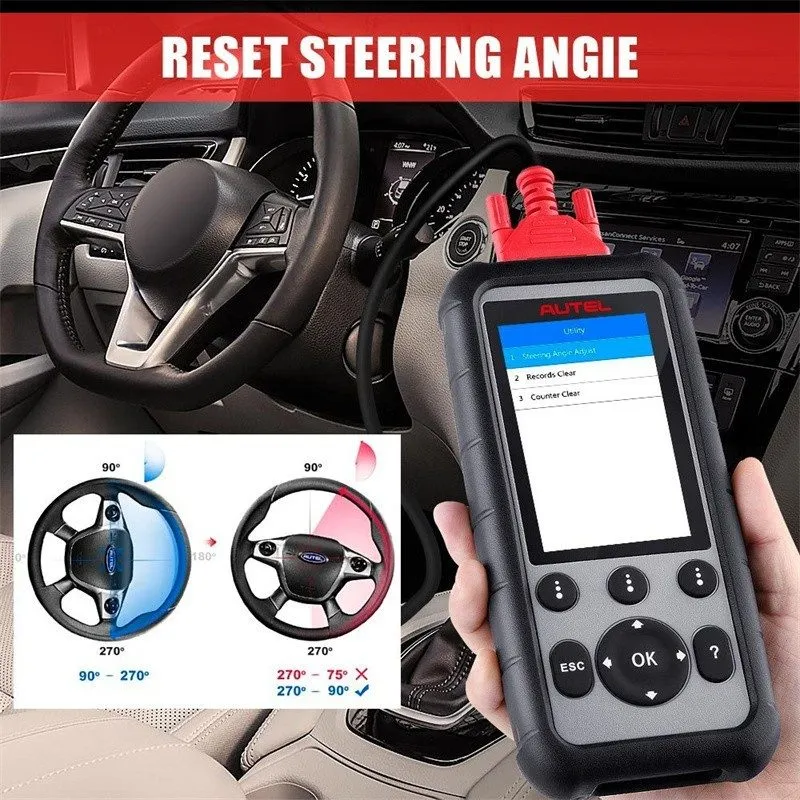 Диагностический сканер Autel MaxiDiag MD806 OBD2 Scanner 4 Systems Diagnostic Sc