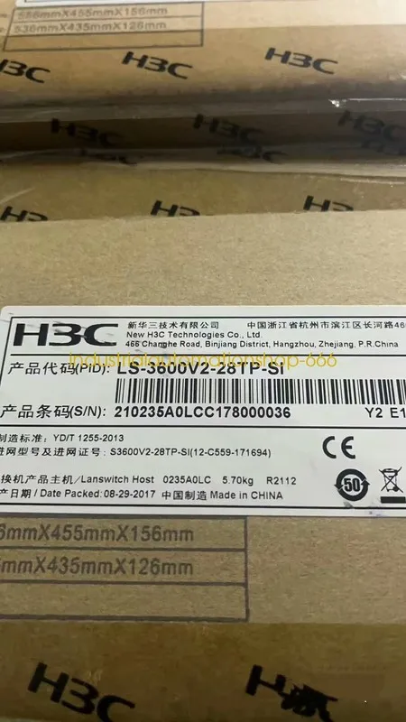 Коммутатор H3C LS-3600V2-28TP-SI switch