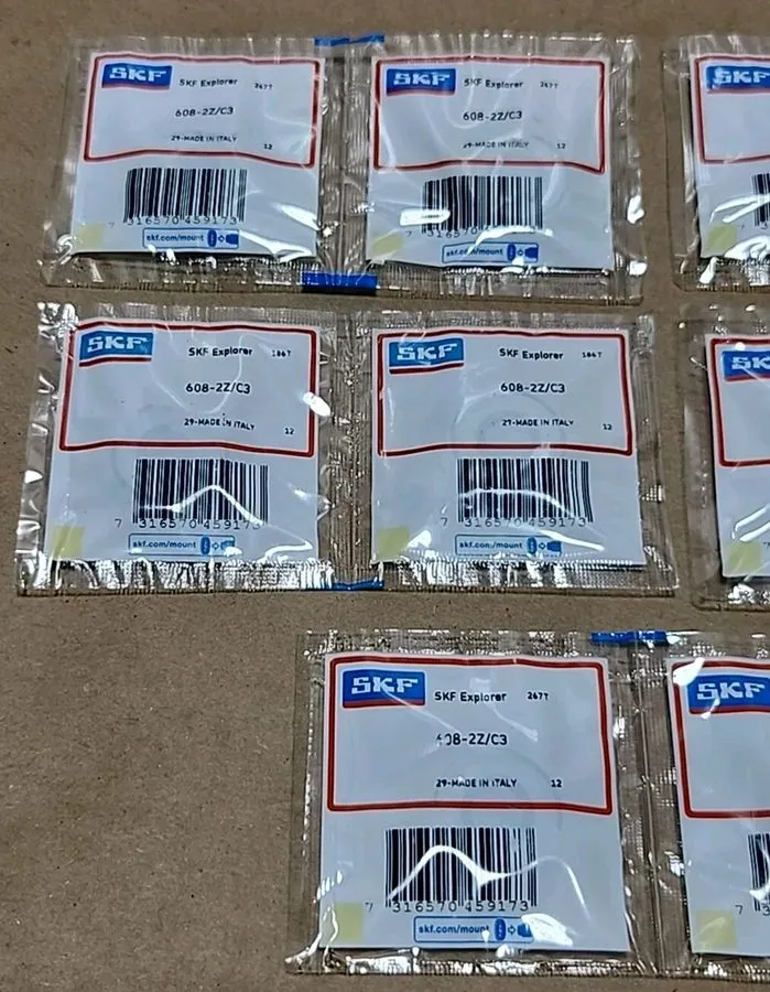 Подшипник SKF 608-2Z/C3 Single Row Ball Bearing 8mm ID 22mm OD