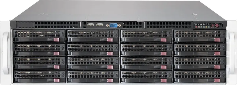Дисковая полка SuperMicro CSE-836BE2C-R609JBOD 3U 6 Drive JBOD w/DualExpander, R — фото лота 1