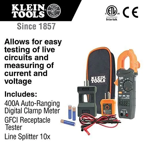 Тестер Klein Tools CL120KIT Clamp Meter Electrical Test Kit