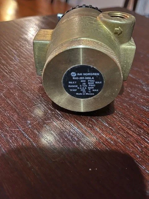 Трубопроводная арматура Norgren R43-201-NNLA Pressure Regulator 1/4" NPT 5-125ps
