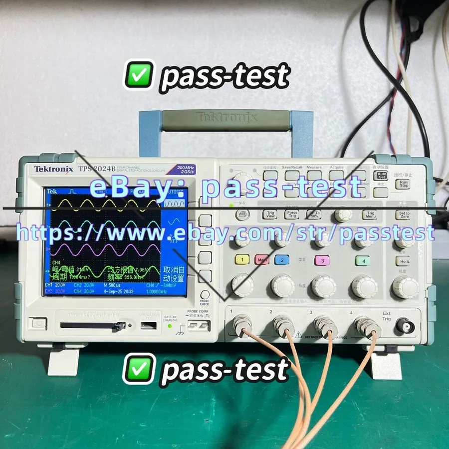 Осциллограф Tektronix TPS2024B 200MHz 2GS/s 4CH Oscilloscope Digital Storage