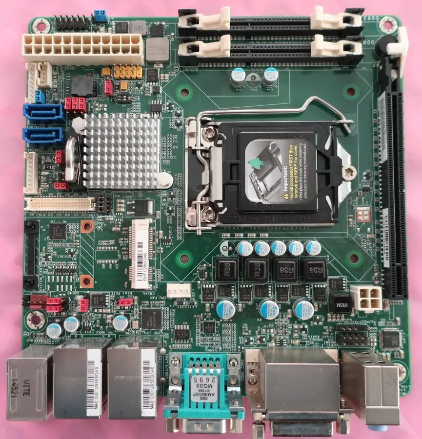 Материнская плата DFI HD100-H81 HD100-H81D Industrial Control Motherboard — фото лота 2
