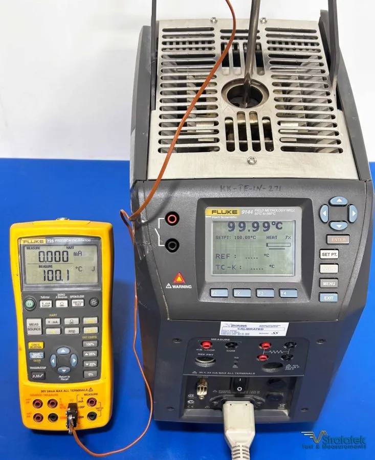 Калибратор Fluke 9144 Field Metrology Well 50 °C to 660 °C Temperature Calibrato