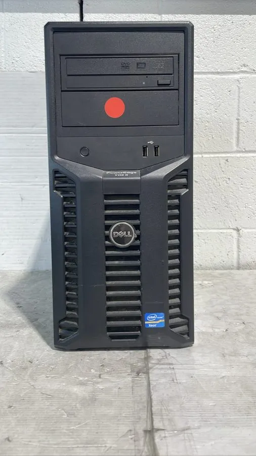Сервер Dell PowerEdge T110 Tower Server Intel Xeon X3450 2.5 GHz 2 GB Ram No HDD